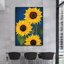 sunflower painting