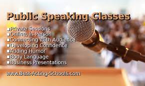 public speaking classes