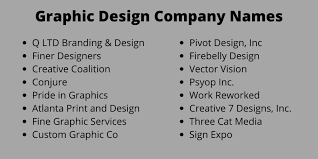 graphic design firms