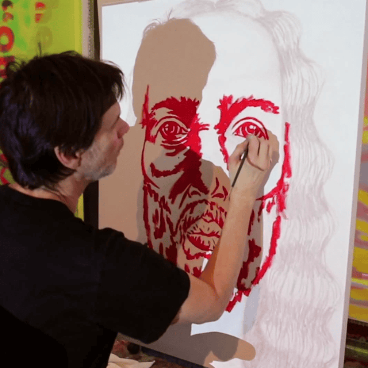 jim carrey paintings
