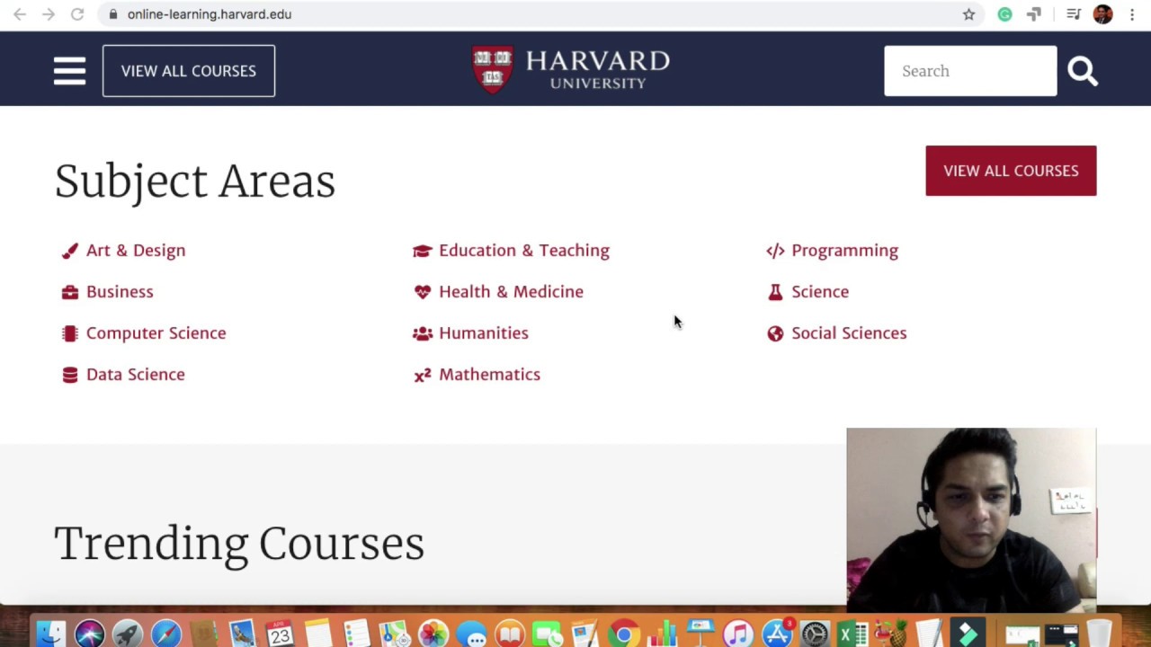 online learning harvard