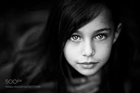 black and white portrait photography