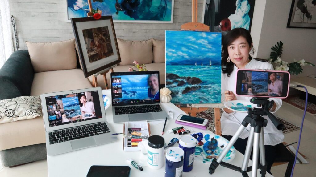 best online acrylic painting classes